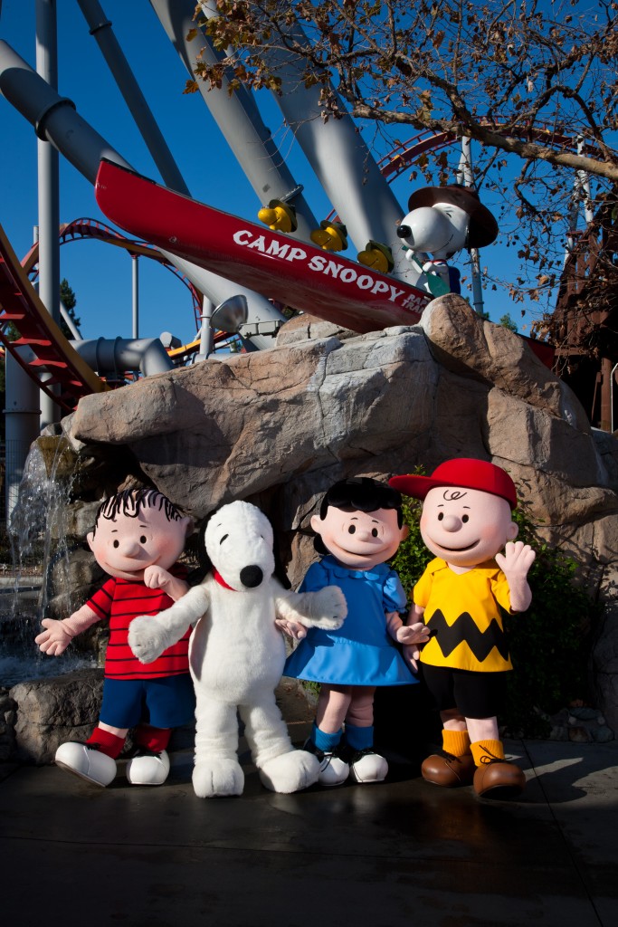 Peanuts Characters in Camp Snoopy