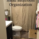 Small Bathroom Organization