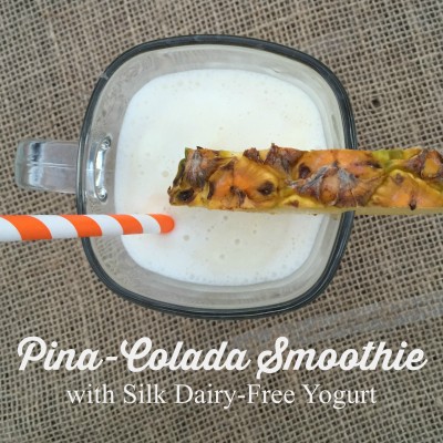 Enjoy the Holidays with a Tropical SILK Pina Colada Smoothie