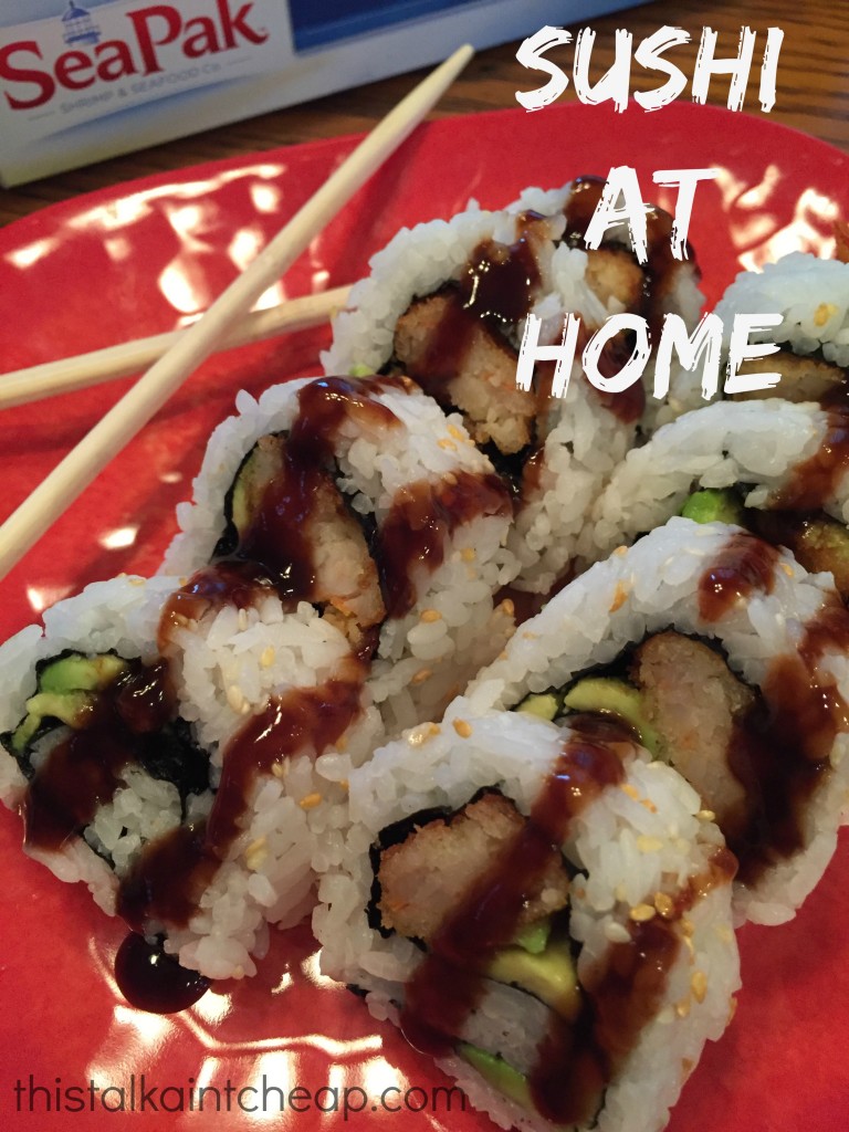 sushi at home recipe